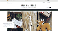 Desktop Screenshot of mulierstore.com